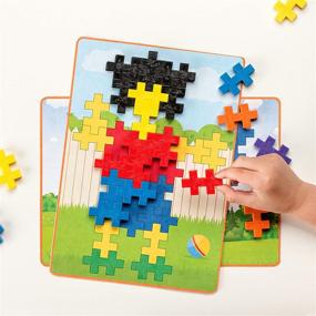 img 1 attached to 🧱 Preschool BIG Construction Plus Plus, with Interlocking Features