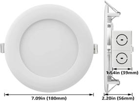 img 1 attached to TORCHSTAR Recessed Downlight Equivalent Certified