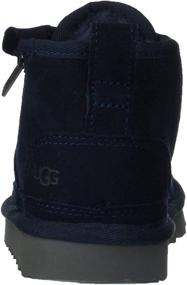 img 2 attached to 👟 Стильные и прочные UGG ботинки для маленьких мальчиков Neumel Chukka Chestnut