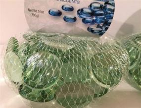 img 1 attached to 🔍 Clear Glass Gems 2 Pack – Vase Fillers, Arts & Crafts, Mosaic Supplies – Buy Online