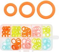 knitting stitch markers rings assorted logo