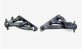 img 1 attached to 💨 PaceSetter 70-1077 Black Exhaust Header: Enhancing Performance and Style