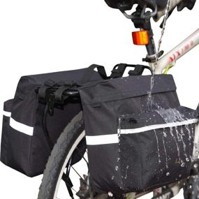 img 3 attached to Vuudh Water Resistant Portable Bike Pannier Sports & Fitness