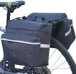 vuudh water resistant portable bike pannier sports & fitness logo