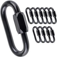 iebuobo stainless carabiner connector activities exterior accessories logo