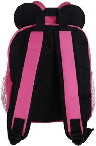 img 2 attached to Optimized Minnie Mouse School Backpack with Adorable Face Design