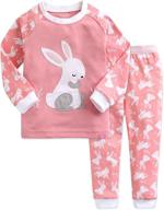 🐰 adorable vaenait baby flower rabbit easter pajamas - perfect sleepwear set for kids and toddlers logo