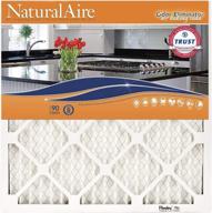 flanders precisionaire 84857.011616 16x16x1 naturalaire with baking soda, 4-pack - superior air filter performance logo