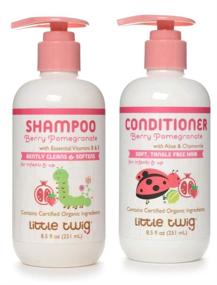 img 3 attached to Little Twig Pomegranate Detangling Conditioner