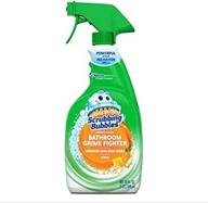 foaming disinfectant bathroom scrubbing bubbles logo