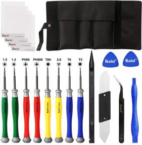 img 4 attached to 🔧 Precision MacBook Repair Tool Kit - Kaisi 18 in 1 Professional Screwdriver Set for MacBook Pro, MacBook Air with Retina Display - Includes Pentalobe, Tri Wing, Torx, and Phillips Screwdrivers