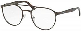 img 4 attached to Prada Mens 60TV Eyeglasses Brown