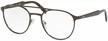 prada mens 60tv eyeglasses brown logo
