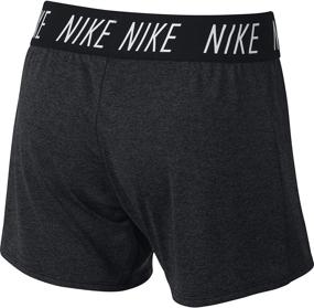 img 2 attached to 👧 Get Ready to Train with NIKE Girls' Dry Trophy Training Shorts!