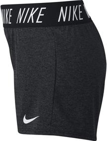 img 1 attached to 👧 Get Ready to Train with NIKE Girls' Dry Trophy Training Shorts!