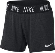 👧 get ready to train with nike girls' dry trophy training shorts! logo