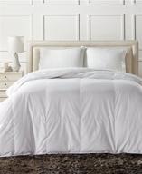 🛏️ charter club european white down comforter - full queen size, lightweight & hypoallergenic – ultraclean construction for allergy-free sleep logo
