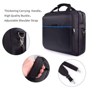 img 2 attached to 🎮 PS4 Travel Bag with Protective Carrying Case for Computer/ Notebook/ Laptop, 14 Inch Laptop Sleeve Portable Bag