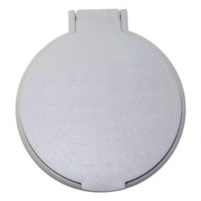 img 1 attached to 🪞 Portable Round Mirror Set of 12: Ideal for Every Lady's Bag, Purse or Cosmetic Bag - Versatile and Great for Crafting (White)