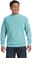 👕 ultimate comfort: style 1566 men's crewneck sweatshirt from comfort colors logo