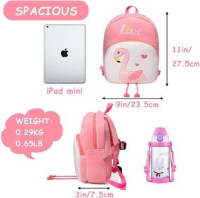 img 2 attached to Toddler Backpack VASCHY Daycare Unicorn Backpacks