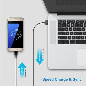 img 1 attached to Adaptive Charger Compatible Samsung Galaxy Portable Audio & Video for MP3 & MP4 Player Accessories