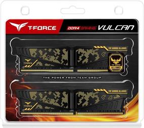 img 2 attached to TEAMGROUP T-Force Vulcan TUF Gaming Alliance 16GB Kit (2X8GB) DDR4 Dram 3000MHz (PC4-24000) CL16 Desktop Memory Module Ram - TLTYD416G3000HC16CDC01