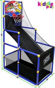 img 2 attached to Kiddie Play Basketball Arcade Game