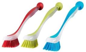 img 3 attached to 🧽 IKEA Plastic Dishwashing brush 3-Pack: Multicolored, Durable, and Efficient