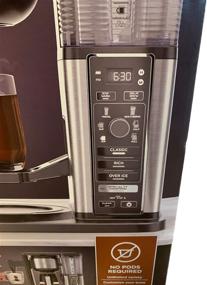 img 3 attached to 🤩 Кофеварка Ninja Specialty Coffee Maker CM400 с съемным резервуаром для воды, стеклянным графином и возможностью варки одной чашки с функцией складной платформы для чашек