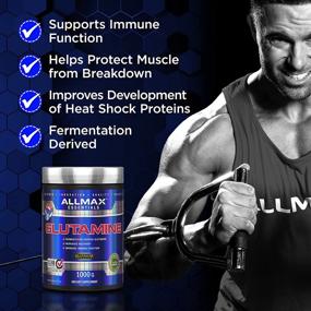 img 2 attached to ALLMAX Nutrition L-Glutamine Powder - Улучшает восстановление мышц с без глютена и растительной формулой - 400 грамм