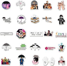 img 2 attached to The Umbrella Academy Stickers: 50 Vinly Waterproof Decals for Laptop, Water Bottles, Phone & More!