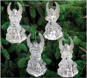 img 3 attached to BANBERRY DESIGNS Lighted Angels Ornaments