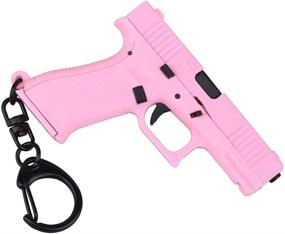 img 4 attached to Generic Glock45 Keychain Pink