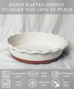 img 2 attached to Mora Ceramic Pie Pan Baking