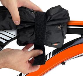 img 2 attached to 🚲 Efficient Top Tube Bike Bag: Bear Mountain Small – Secure Storage for Spare Tubes, CO2 Canisters, and More – No Frame Rubbing, Universal Fit