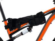 🚲 efficient top tube bike bag: bear mountain small – secure storage for spare tubes, co2 canisters, and more – no frame rubbing, universal fit logo