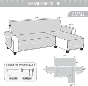 img 2 attached to TAOCOCO Slipcover Sectional Reversible Furniture