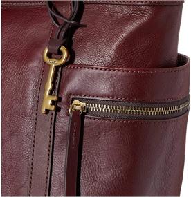 img 2 attached to Fossil Womens Leather Handbag Multicolor Women's Handbags & Wallets for Totes