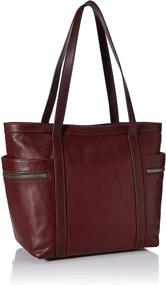 img 3 attached to Fossil Womens Leather Handbag Multicolor Women's Handbags & Wallets for Totes