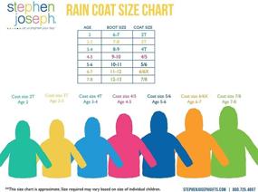 img 2 attached to SEO-Optimized Stephen Joseph 🌧️ Toddler Print Raincoat for Boys' Apparel