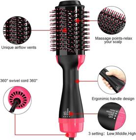 img 1 attached to Professional One Step Volumizer Technology Straightening