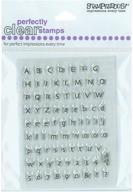 🔤 stampendous 385203 perfectly clear stamps - tiny alphabet: 3 by 4-inch sheet for precise, creative crafts! logo