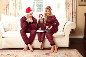 img 2 attached to 🎅 Christmas Sleepwear Nightwear with Drawstring - Ekouaer