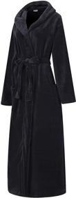 img 2 attached to Cozy and Luxurious Richie House Fleece Bathrobe - RHM2760 B L