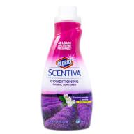 clorox scentiva laundry care bundle: dryer sheets, fabric softener, scent booster beads, and refresher spray in tuscan lavender & jasmine scent - 41 fl oz logo