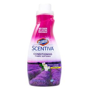 img 4 attached to Clorox Scentiva Laundry Care Bundle: Dryer Sheets, Fabric Softener, Scent Booster Beads, and Refresher Spray in Tuscan Lavender & Jasmine Scent - 41 Fl Oz