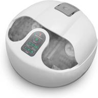 ultimate foot spa massager: snailax steam foot spa with heat & shiatsu sauna massage for stress relief & improved circulation - perfect gifts for men and women logo