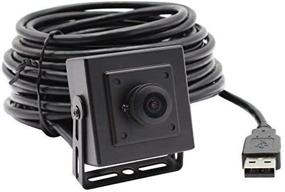 img 2 attached to 📷 ELP 180° Fisheye Lens Wide Angle 1080P Mini Box Webcam - Improved SEO