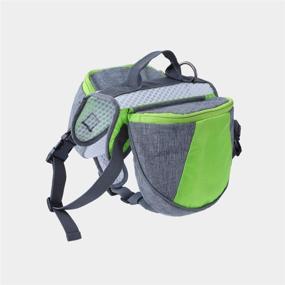 img 3 attached to 🐾 Wellver Adjustable Dog Saddle Backpack for Hiking, Travel and Outdoor Adventures - Suitable for Small, Medium, Large and Extra Large Dogs